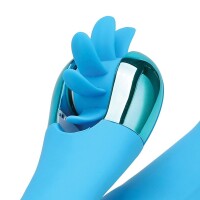 Begonia Angel Rotating Beaded Vibrator with Windmill Tongue – Blaue Edition für unvergleichliche Stimulation