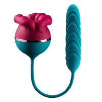 Rose Duo Vibrator – Klitorale Zungenstimulation und...