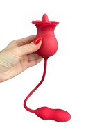 Petal Passion Duo – 7 Zungenmodi & 7 Vibrationsmodi, wasserdicht, USB-aufladbar