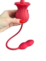 Petal Passion Duo – 7 Zungenmodi & 7 Vibrationsmodi, wasserdicht, USB-aufladbar