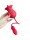 Sensual Rose Duo – Klitorale Zungenstimulation und pulsierende Analkugeln, 7 Modi, USB wiederaufladbar