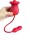 Sensual Rose Duo – Klitorale Zungenstimulation und pulsierende Analkugeln, 7 Modi, USB wiederaufladbar