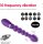 Begonia Angel Flexible Globules Anal Beads Prostate Massager – 31?cm, violett, 10 Modi, USB