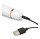 Begonia Angel Power Wand Massager – Leistungsstarker Massagestab in Weiß mit 10 Geschwindigkeiten, Wasserfest