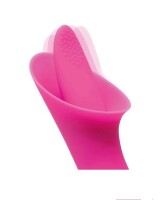 Begonia Angel Pleasure Tongue – Zungenvibrator mit 30 Vibrationsmodi, batteriebetrieben, Pink