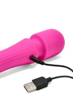 Begonia Angel Double Ended Wand – Wiederaufladbarer Massagestab mit 7 Vibrationsmodi und vibrierender Zunge