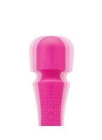 Begonia Angel Double Ended Wand – Beidseitiger Massagekopf & Vibrationszunge, 7+3 Kopfmodi, 4+3 Zungenmodi, wasserfest & USB wiederaufladbar, Silikon