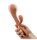 Begonia Angel Realistic G-Spot Rabbit Vibrator – Skin-like silicone, 10 vibration patterns, flexible clitoral arm, USB rechargeable