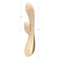 Begonia Angel Realistic G-Spot Rabbit Vibrator – Skin-Friendly Silicone & 10 Intense Vibration Modes