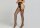 Ornate Belt Mesh Suspender Pantyhose – Fine mesh suspender look tights with integrated belt (S–L up to 80 kg)