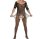 Black Wave Men’s Mesh Bodystocking – black mesh catsuit, long sleeve, open crotch, size XS–M (EU 34–40)