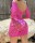 Pink Passion Bodystocking Dress – Verführerisches Rosa, ouvert, XS bis L, elastisch