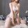 Lace Angel Bodystocking – Weißer Netzbody mit Schleife & ouvert Schritt, zarte Spitze, XS–L