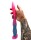 Neon Wave Glow Dildo – Leuchtende Tiefsee-Fantasie, 41 cm für intensive Momente