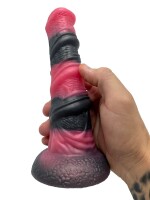 Inferno Beast Dildo – Der feurige Verführer, 22,5 cm, strukturierte Oberfläche für intensives Vergnügen