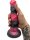 Infernal Fang Dildo – Dämonischer Segmentkörper, 22,5 cm, strukturierte Ringe & Lava-Farbspiel