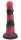 Infernal Fang Dildo – Dämonischer Segmentkörper, 22,5 cm, strukturierte Ringe & Lava-Farbspiel