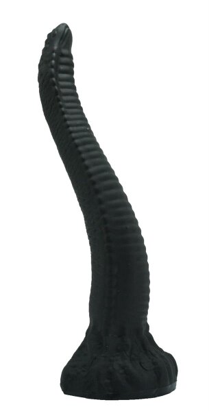 Night Serpent Dildo – Der dunkle Verführer, 27 cm, Schlangenstruktur für intensive Stimulation