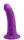 Nova Pulse Dildo – Galaktisch gebogener Liebesschacht, 18 cm, violett mit Glitzer & Saugnapf