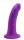 Nova Pulse Dildo – Galaktisch gebogener Liebesschacht, 18 cm, violett mit Glitzer & Saugnapf