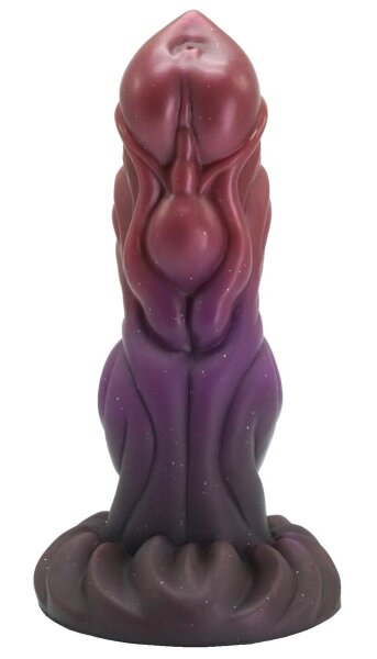 Obsidian Flame Dildo – Der Feuergeist, 21 cm, Strukturierte Oberfläche für intensive Stimulation
