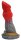 Inferno Fang Dildo – Drachenstruktur mit Schuppenrelief, 20 cm, feuerrot-gold