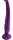 Abyssal Bloomspire Dildo – Lila Tentakelstruktur aus Silikon, 36 cm Länge, marmoriertes Fantasy-Design