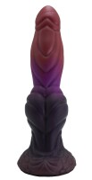 Celestial Dragon Dildo – Majestätische Drachenstruktur in Galaxie-Farben, 23 cm, Silikon-Fantasy-Toy