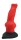 Canine Passion Dildo – Animalisch inspiriertes Fantasy-Dildo in Rot, 20 cm