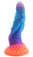 Cosmic Pulse Dildo – Der leuchtende Bote aus fernen Galaxien, 20 cm, Außerirdische Textur