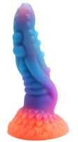 Cosmic Pulse Dildo – Der leuchtende Bote aus fernen Galaxien, 20 cm, Außerirdische Textur