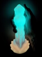 Nebula Guardian Dildo – Leuchtender Bote aus einer fernen Galaxie, 20 cm, Strukturiert und Präzise