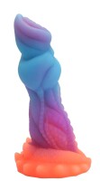 Nebula Guardian Dildo – Leuchtender Bote aus einer fernen Galaxie, 20 cm, Strukturiert und Präzise