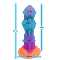 Nebula Guardian Dildo – Leuchtender Bote aus einer fernen Galaxie, 20 cm, Strukturiert und Präzise