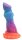 MycoCore Dildo – Organic Mushroom Shaft in Purple-Bordeaux, 21 cm, Segmented Structure & Playful Design