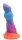 MycoCore Dildo – Organic Mushroom Shaft in Purple-Bordeaux, 21 cm, Segmented Structure & Playful Design