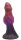 Oblivion Crest Dildo – Organischer Alien-Schaft in Rot-Violett, 22 cm, strukturierte Oberfläche & fantasievolles Sockeldesign