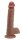 RootCore Magnum – Powerful Silicone Dildo with Veined Texture & Bold Erection Head, 21.5 cm