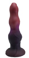 Celestial Wave Dildo – Mystischer Wellen-Dildo in Rot-Violett, 23 cm für intensive Fantasie-Abenteuer