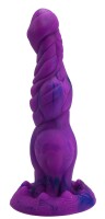 Astral Coil Dildo – Fantasievolles Spiral-Dildo in galaktischem Violett, 25 cm für intensive Erlebnisse