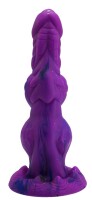 Astral Coil Dildo – Fantasievolles Spiral-Dildo in galaktischem Violett, 25 cm für intensive Erlebnisse