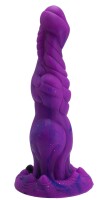 Astral Coil Dildo – Fantasievolles Spiral-Dildo in galaktischem Violett, 25 cm für intensive Erlebnisse