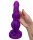 Cosmic Helix Dildo – Spiral-Dildo in strahlendem Violett, 25 cm für intensive Fantasie-Erlebnisse