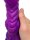 Cosmic Helix Dildo – Spiral-Dildo in strahlendem Violett, 25 cm für intensive Fantasie-Erlebnisse