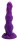 Cosmic Helix Dildo – Spiral-Dildo in strahlendem Violett, 25 cm für intensive Fantasie-Erlebnisse
