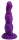 Cosmic Helix Dildo – Spiral-Dildo in strahlendem Violett, 25 cm für intensive Fantasie-Erlebnisse