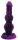 Scaled Wyrm Dildo – Violet-blue dragon shaft with scale texture, 25 cm, intense shape & fantasy base