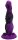 Scaled Wyrm Dildo – Violet-blue dragon shaft with scale texture, 25 cm, intense shape & fantasy base