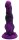 Scaled Wyrm Dildo – Violet-blue dragon shaft with scale texture, 25 cm, intense shape & fantasy base