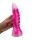 Pink Wave Dildo – Der elektrische Impuls, 22 cm, geschwungenes Design, kräftige rosa Farben